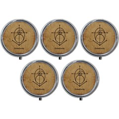 Mini Round Pill Box (Pack of 5) 