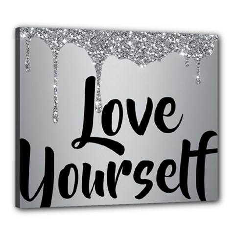 Love Yourself Canvas 24  x 20  (Stretched) from ArtsNow.com