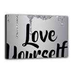 Love Yourself Canvas 18  x 12  (Stretched)
