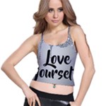 Love Yourself Spaghetti Strap Bra Top