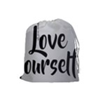 Love Yourself Drawstring Pouch (Large)