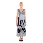 Love Yourself Sleeveless Maxi Dress