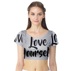 Short Sleeve Crop Top 