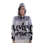 Love Yourself Women s Hooded Windbreaker