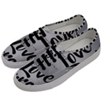 Love Yourself Men s Classic Low Top Sneakers