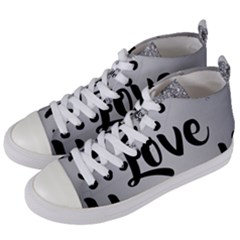 Women s Mid-Top Canvas Sneakers 