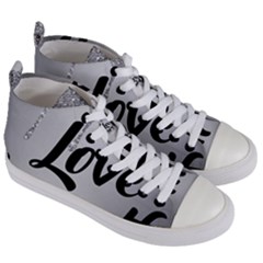 Women s Mid-Top Canvas Sneakers 