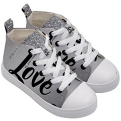 Kids  Mid-Top Canvas Sneakers 