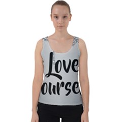 Velvet Tank Top 