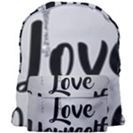 Love Yourself Giant Full Print Backpack