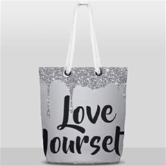 Full Print Rope Handle Tote (Small) 