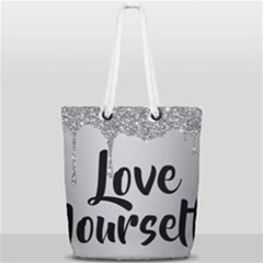 Full Print Rope Handle Tote (Small) 