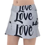 Love Yourself Classic Tennis Skirt