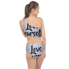 Spliced Up Two Piece Swimsuit 