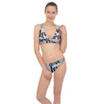 Love Yourself Classic Banded Bikini Set 