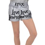 Love Yourself Velour Lounge Shorts