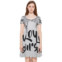 Inside Out Cap Sleeve Dress 