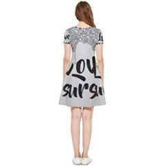 Inside Out Cap Sleeve Dress 