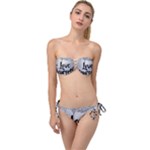 Love Yourself Twist Bandeau Bikini Set