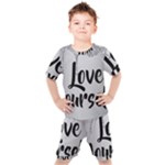 Love Yourself Kids  Tee and Shorts Set