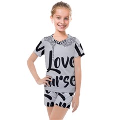Kids  Mesh T-Shirt and Shorts Set 