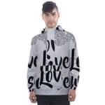 Love Yourself Men s Front Pocket Pullover Windbreaker
