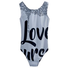 Kids  Cut-Out Back One Piece Swimsuit 
