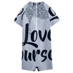 Kids  Boyleg Half Suit Swimwear 