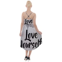 High-Low Halter Chiffon Dress  
