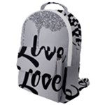Love Yourself Flap Pocket Backpack (Small)