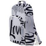 Love Yourself Double Compartment Backpack