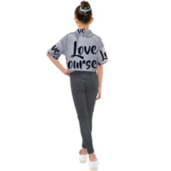 Kids Mock Neck T-Shirt 
