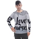 Love Yourself Men s Pique Long Sleeve Tee