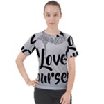 Love Yourself Women s Sport Raglan Tee