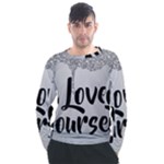 Love Yourself Men s Long Sleeve Raglan Tee