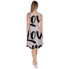 Knee Length Skater Dress With Pockets 