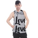 Love Yourself Men s Sleeveless Hoodie