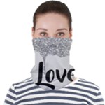 Love Yourself Face Seamless Bandana (Adult)