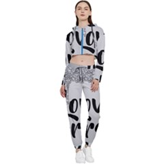 Cropped Zip Up Lounge Set 