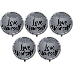 Mini Round Pill Box (Pack of 5) 