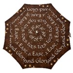 All of Life Comes to Me with Ease, Joy and Glory Straight Umbrellas