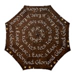All of Life Comes to Me with Ease, Joy and Glory Golf Umbrellas