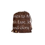 All of Life Comes to Me with Ease, Joy and Glory Drawstring Pouch (Small)