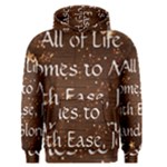 All of Life Comes to Me with Ease, Joy and Glory Men s Core Hoodie
