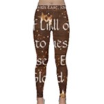 All of Life Comes to Me with Ease, Joy and Glory Classic Yoga Leggings