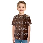 All of Life Comes to Me with Ease, Joy and Glory Kids  Sport Mesh Tee
