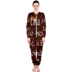 All of Life Comes to Me with Ease, Joy and Glory OnePiece Jumpsuit (Ladies) 