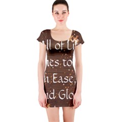 Short Sleeve Bodycon Dress Front Short Sleeve Bodycon Dress Front