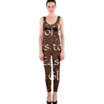 All of Life Comes to Me with Ease, Joy and Glory One Piece Catsuit