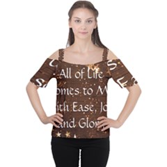 Cutout Shoulder T-Shirt 